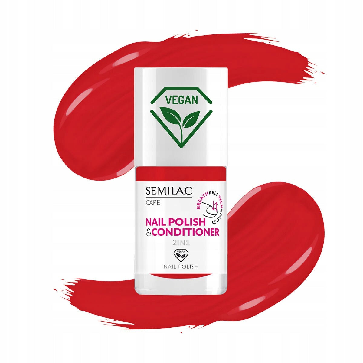 Semilac 016 Lakier Klasyczny z Odżywką 2w1 7 ml.