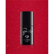Semilac 025 Glitter Red 7ml.