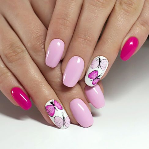 Semilac 056 Pink Smile 7ml.
