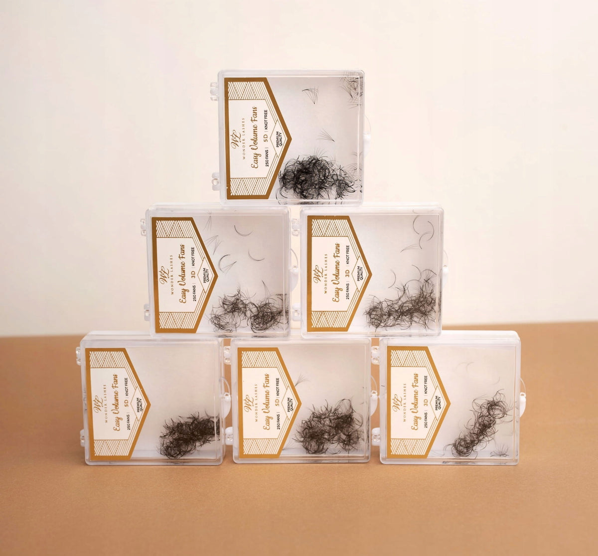 Wonder Lashes Easy Volume Fans 5D C0,07-10