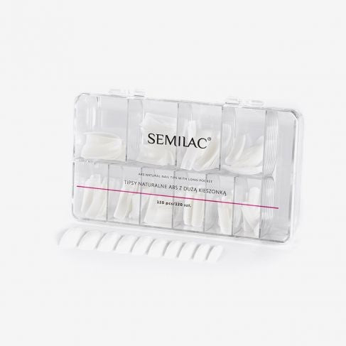 Semilac Tipsy Mleczne 120 Szt
