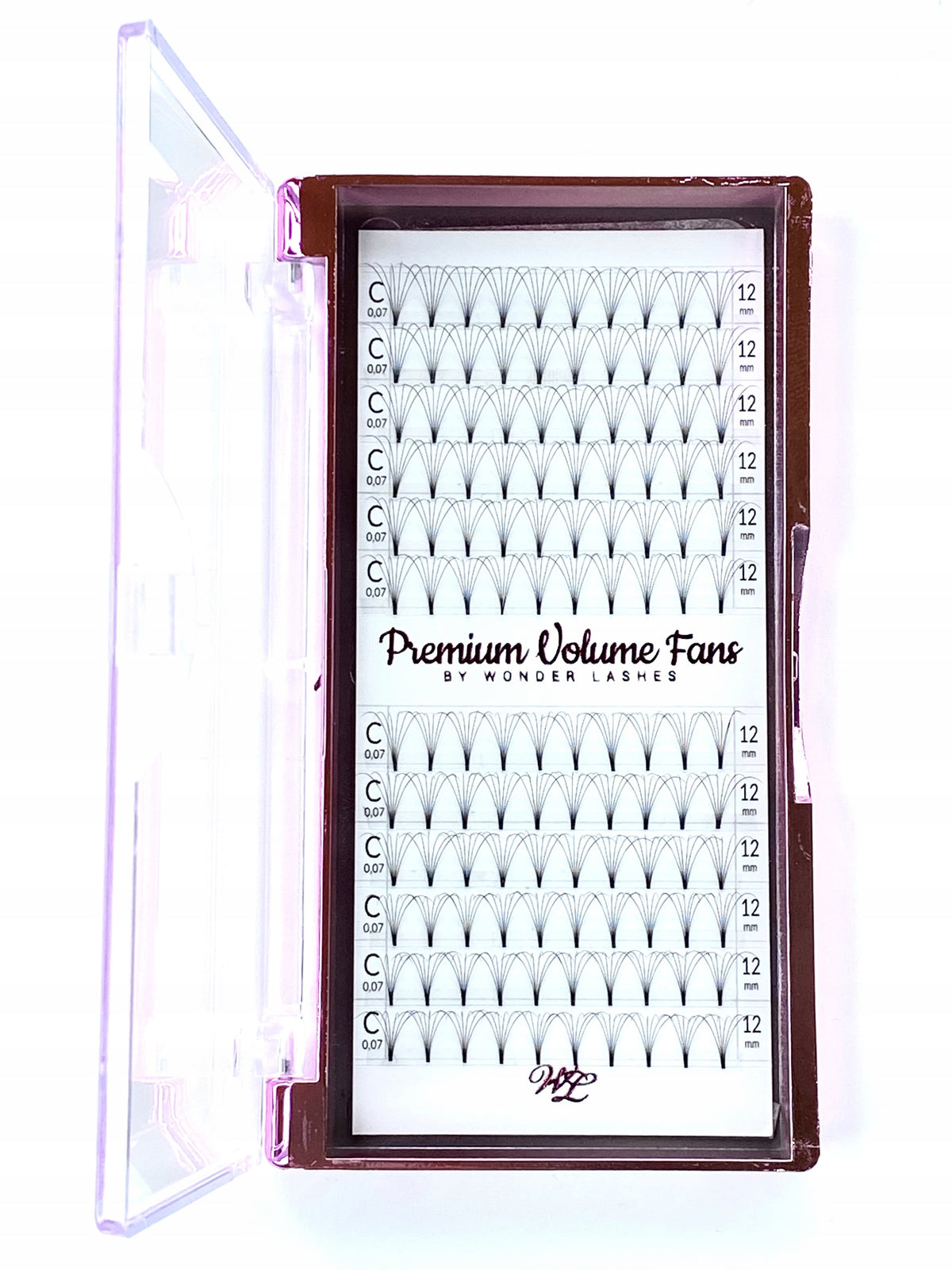 Wonder Lashes Rzęsy Premium Volume 6D C 0,07 DŁ.12