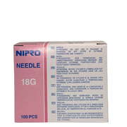 Igły Iniekcyjne Nipro 1,2X1 1/2 Różowe 100szt