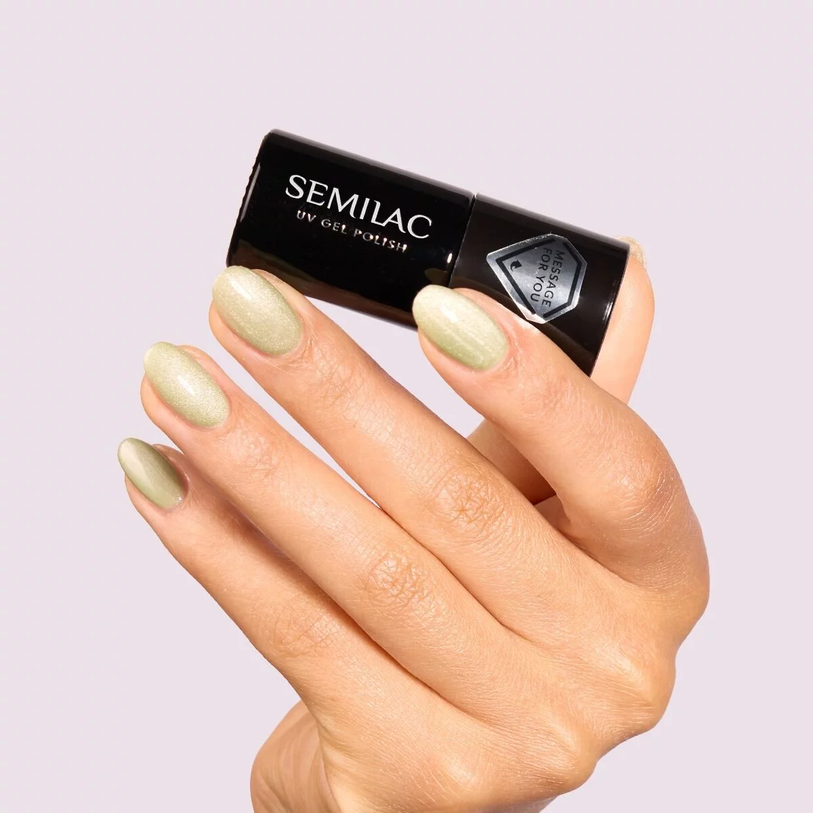 Semilac 732 Pistachio Latte Gloss 7ml