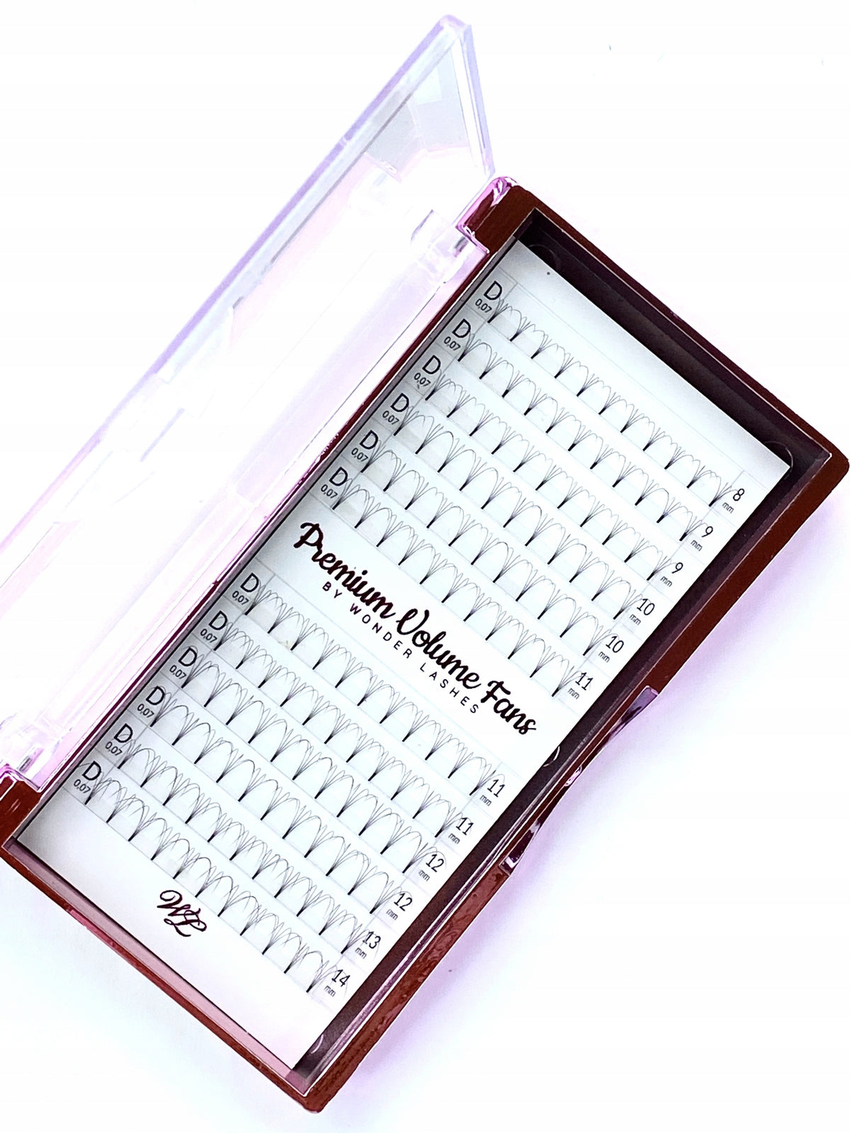 Wonder Lashes Rzęsy Premium Volume 4D D 0,07 8-14
