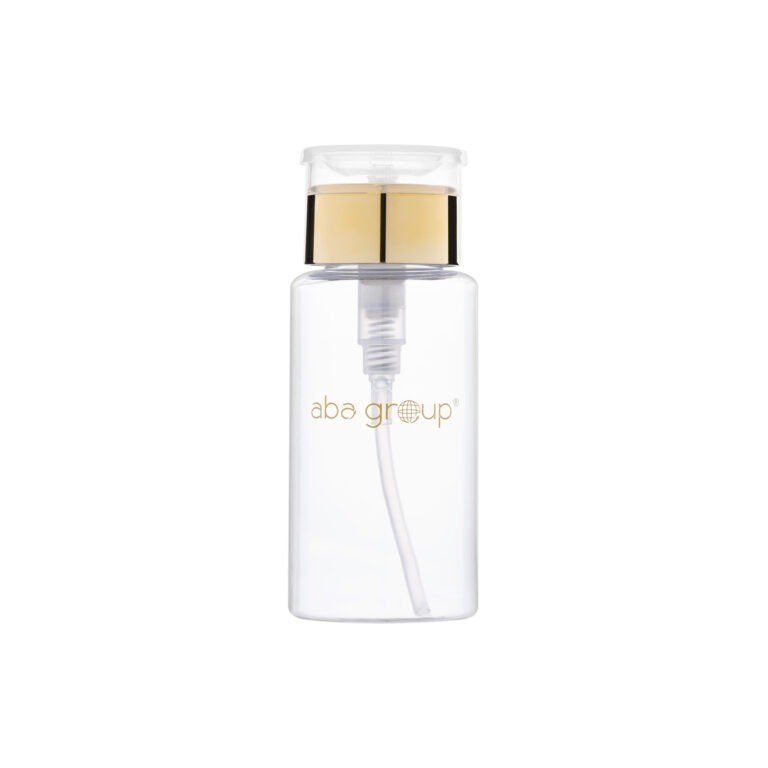 ABA DOZOWNIK DO PŁYNÓW Z POMPKĄ 150ML. ZŁOTY - daermes.com