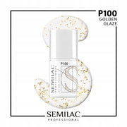 Semilac PROF.P100 Golden Glaze 7ml