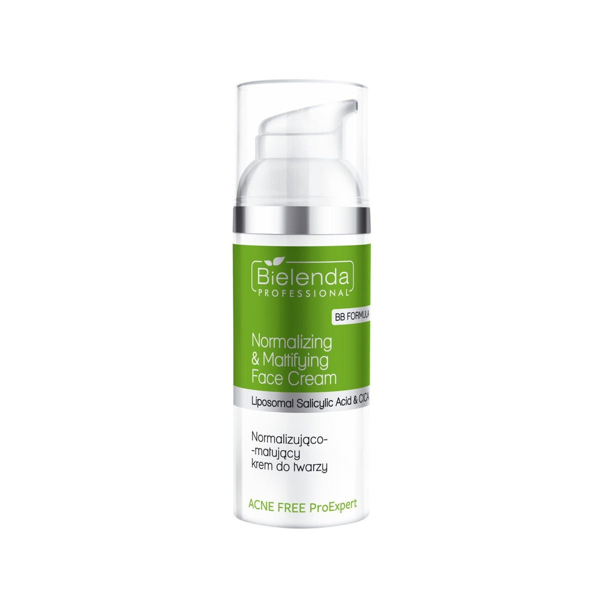 BIELENDA ACNE FREE KREM NORMALIZUJĄCO - MATUJĄCY 50M - daermes.com