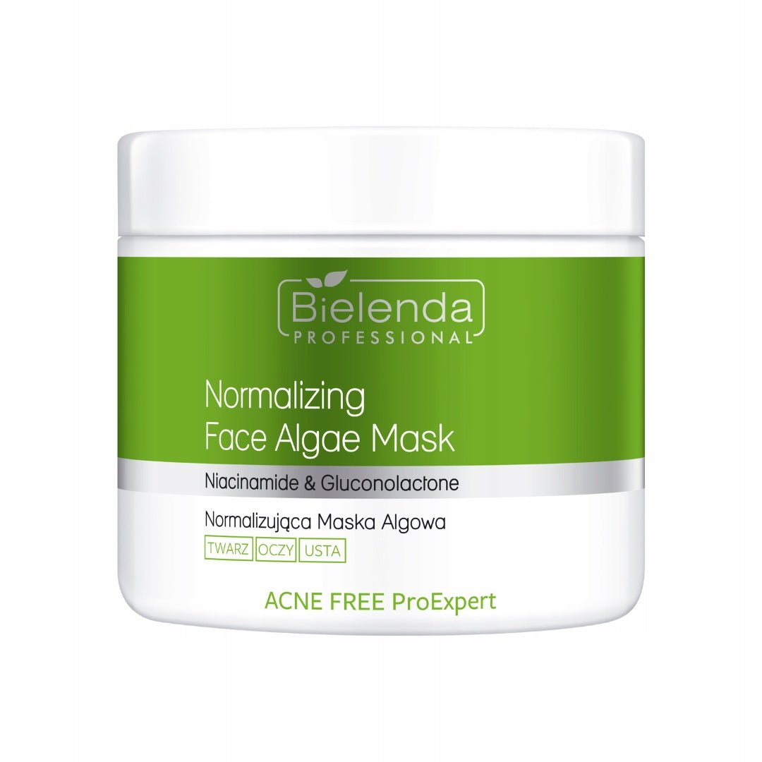 BIELENDA ACNE FREE NORMALIZUJĄCA MASKA ALGOWA 160G - daermes.com