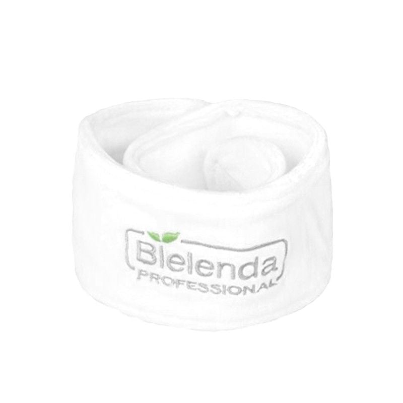 BIELENDA OPASKA BIAŁA AKSAMITNA - daermes.com