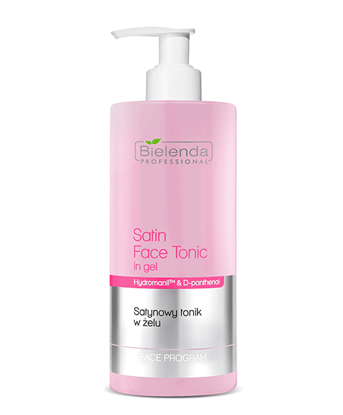 BIELENDA SATYNOWY TONIK W ŻELU 500ML - daermes.com