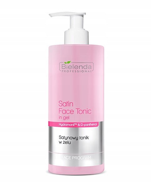 BIELENDA SATYNOWY TONIK W ŻELU 500ML - daermes.com
