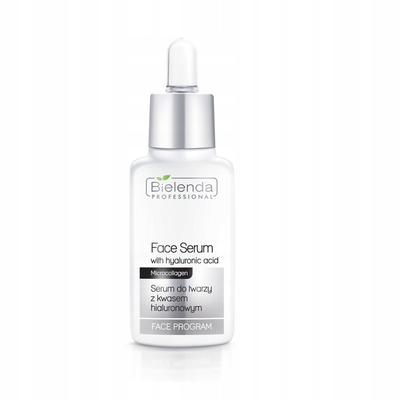 BIELENDA SERUM Z KW. HIALURONOWYM TWARZ 30ML. - daermes.com
