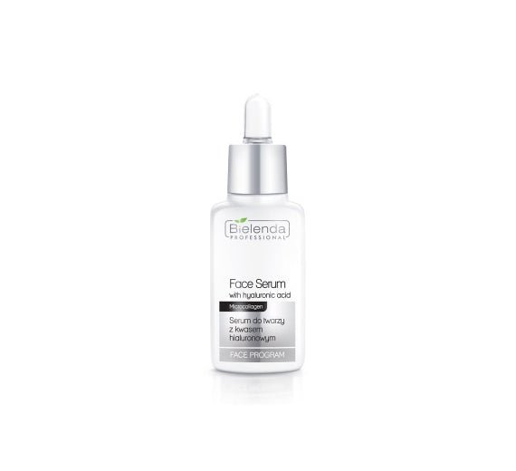 BIELENDA SERUM Z KW. HIALURONOWYM TWARZ 30ML. - daermes.com