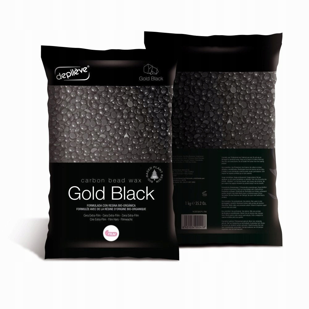 DEPILEVE WOSK WAX FILM WĘGLOWY W GRANULKACH 1 KG. - daermes.com