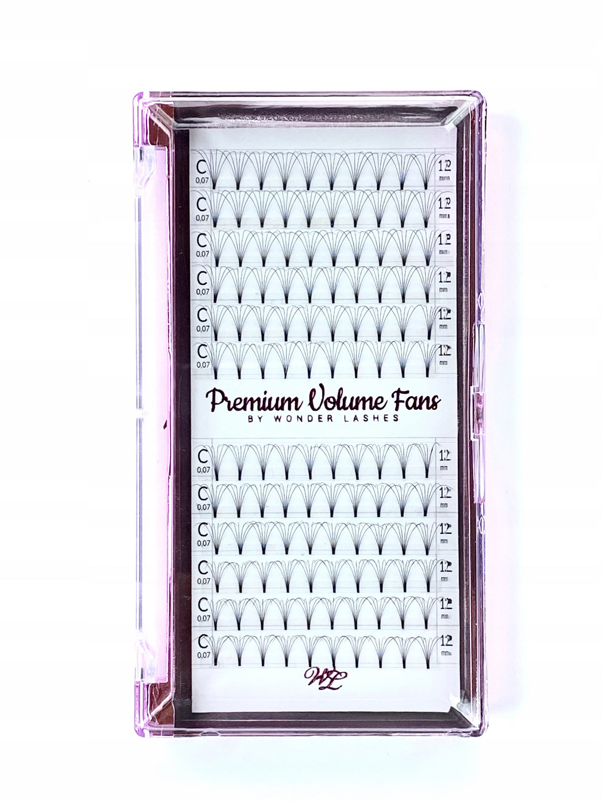 Wonder Lashes Rzęsy Premium Volume 6D C 0,07 DŁ.12