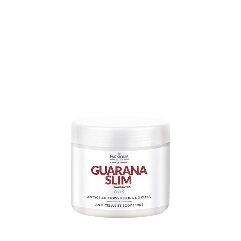 FARMONA GUARANA SLIM PEELING CUKROWY DO CIAŁA 600G - daermes.com