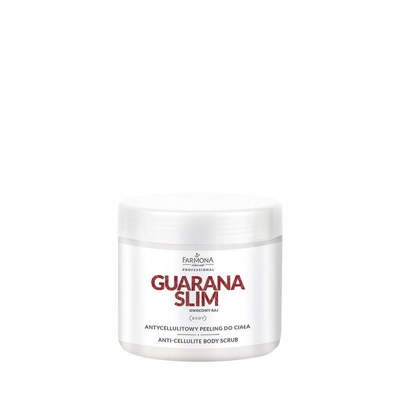 FARMONA GUARANA SLIM PEELING CUKROWY DO CIAŁA 600G - daermes.com