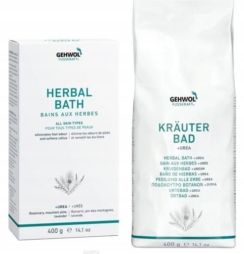 GEHWOL FUSSKRAFT SÓL ZIOŁOWA DO KĄPIELI STÓP 400G - daermes.com