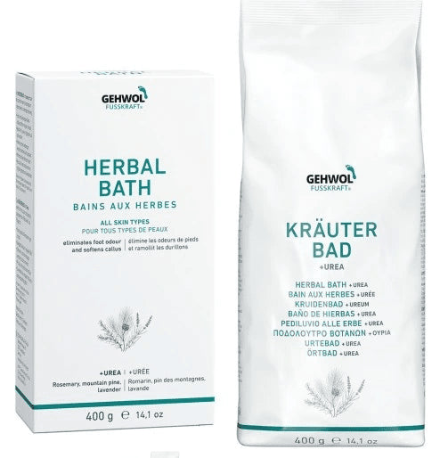GEHWOL FUSSKRAFT SÓL ZIOŁOWA DO KĄPIELI STÓP 400G - daermes.com