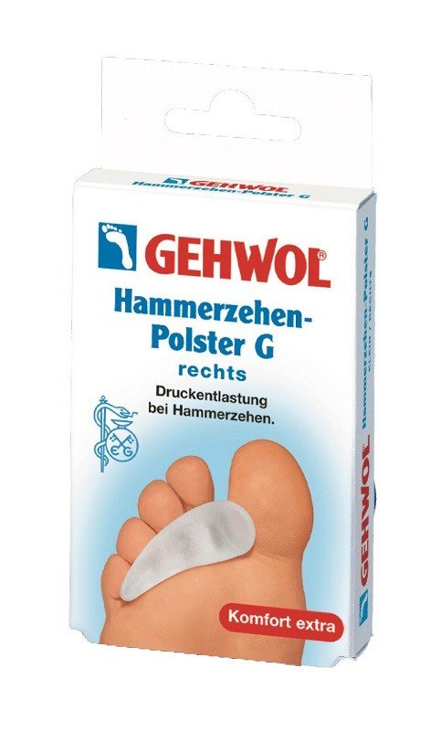 GEHWOL PODUSZKA DO PALCÓW MŁOTECZKOWATYCH PRAWA 10 - daermes.com