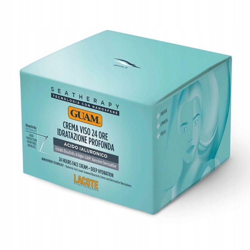 GUAM SEATHERAPY KREM GŁĘBOKO NAWILŻAJĄCY N24H 50ML - daermes.com