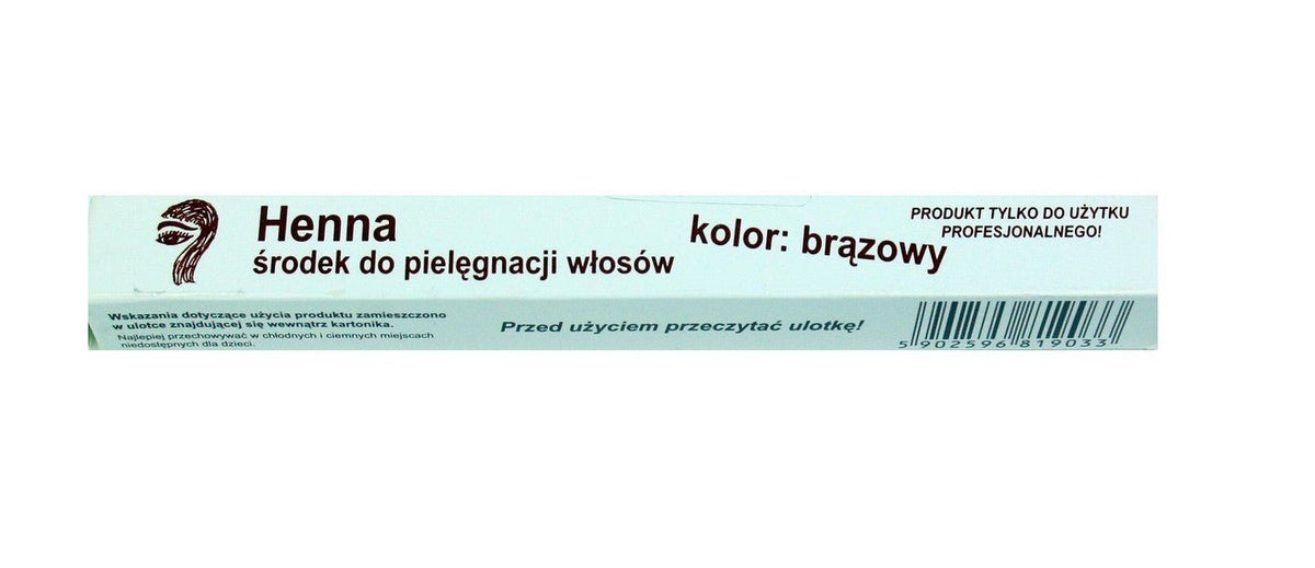 HENNA PROSZKOWA BRĄZ DUŻA - daermes.com