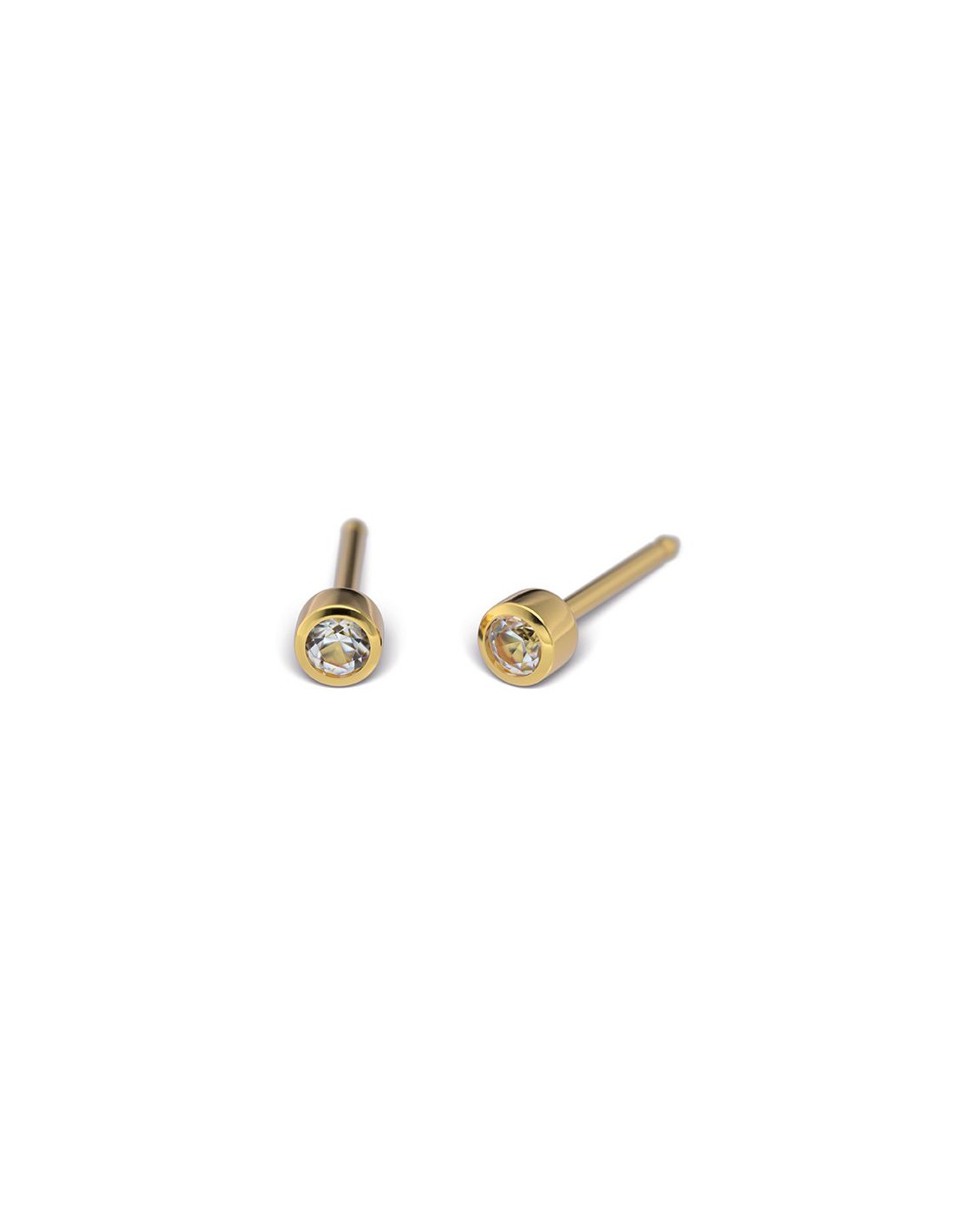 STUDEX 7581-0204 BABY CYRKONIA 3mm ZŁOTA