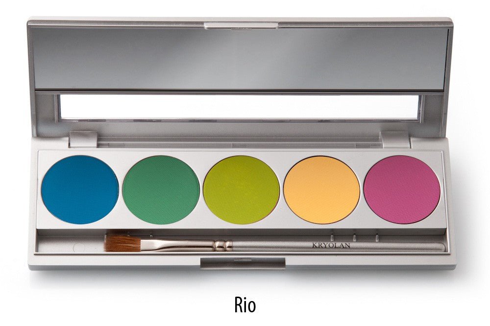 KRYOLAN PALETA CIENI DO OCZU 5 KOL. RIO 9335 - daermes.com
