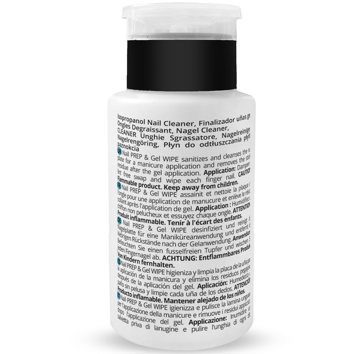 La Rosa Nail Prep & Gel Wipe Ipa Cleaner 190 ml. - daermes.com