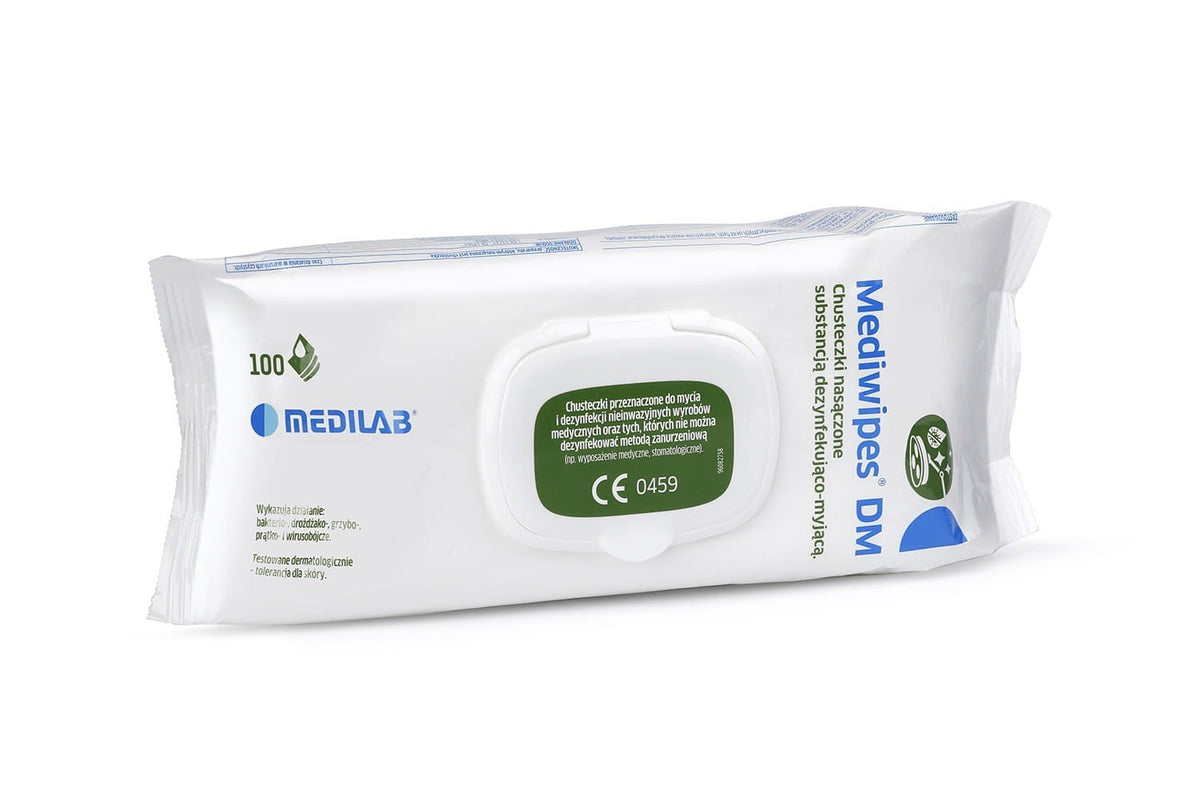 MEDILAB MEDI WIPES CHUSTECZKI DM FLOW - UP 100SZT - daermes.com