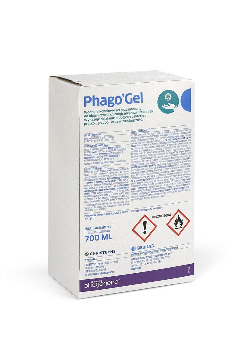 MEDILAB PHAGO'GEL 700ML STERISOL - daermes.com