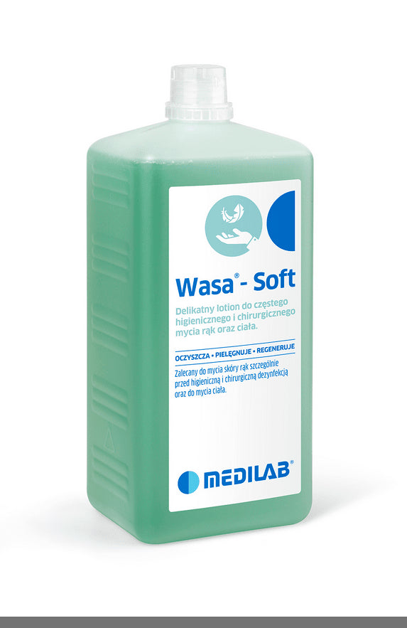Medilab Wasa soft 1 L. do mycia rąk oraz ciała - daermes.com