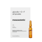 MESOESTETIC AMPUŁKI GLICOLIC+E+F 10X2ML - daermes.com