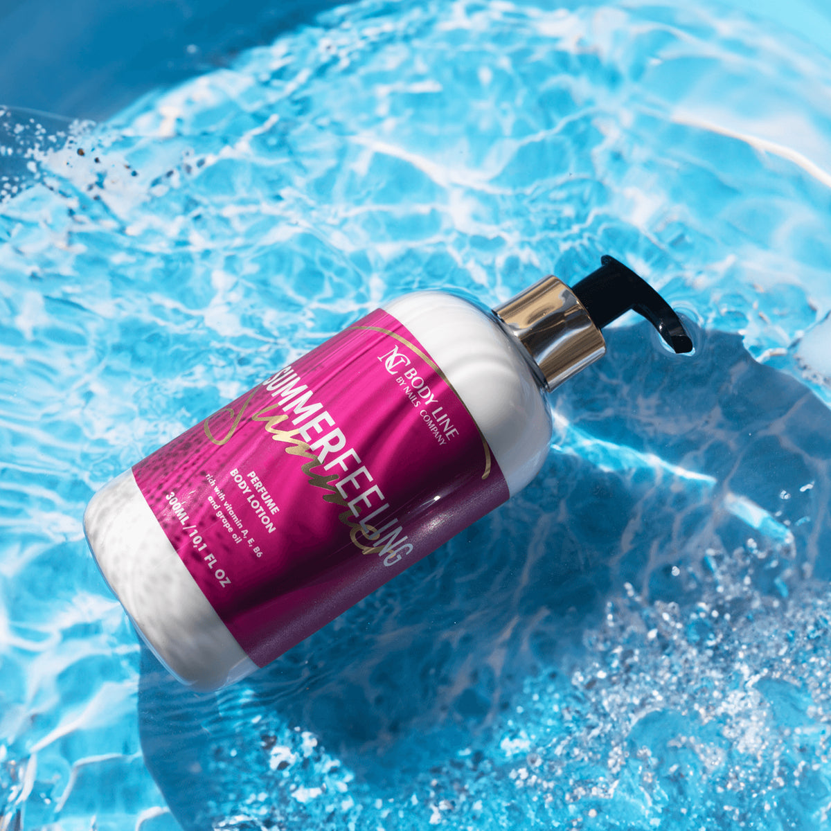 Nails Company Balsam Do Ciała Summer Feeling z Drobinkami 200 ml. - daermes.com
