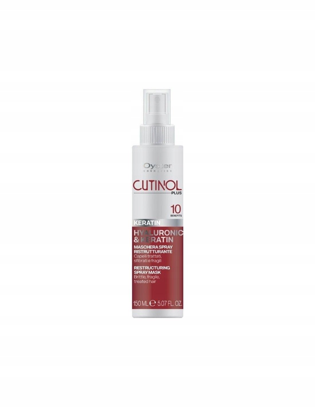 Oyster Cutinol Plus Keratin & Hyaluron Spray 150 ml. - daermes.com