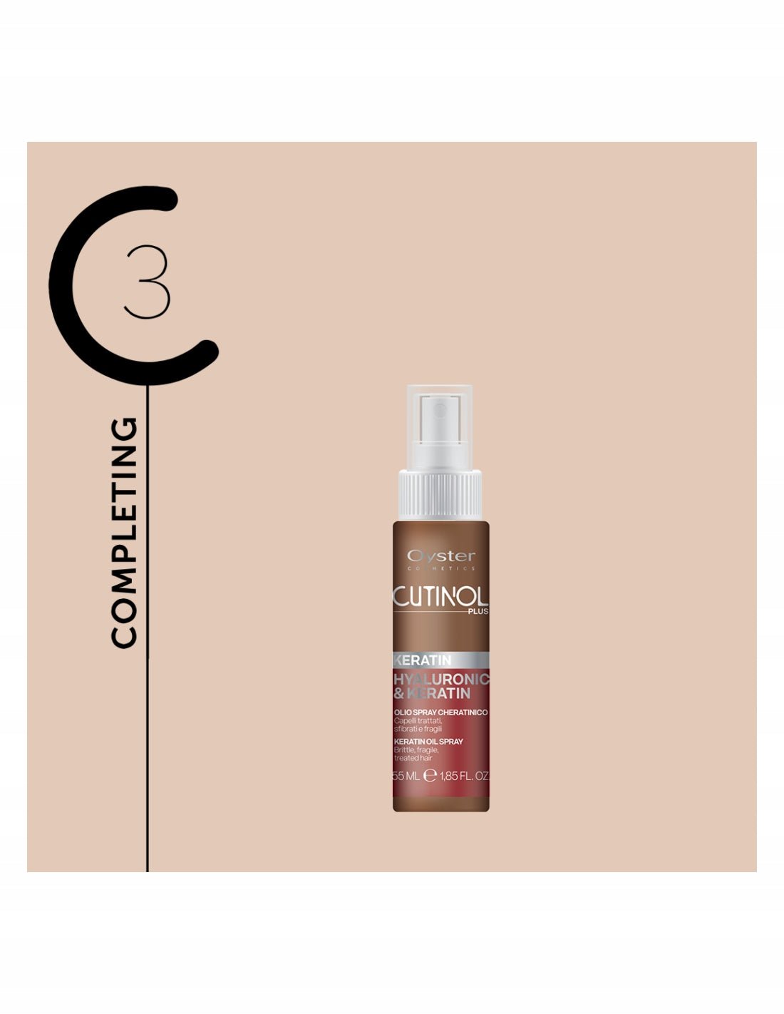 Oyster Cutinol Plus Keratin & Hyaluron Spray 150 ml. - daermes.com
