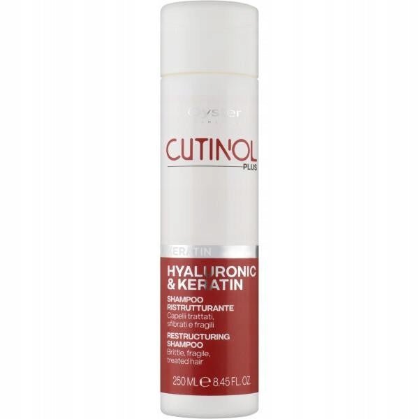 OYSTER CUTINOL PLUS KERATIN&HYALUR. SZAMPON 250ML - daermes.com