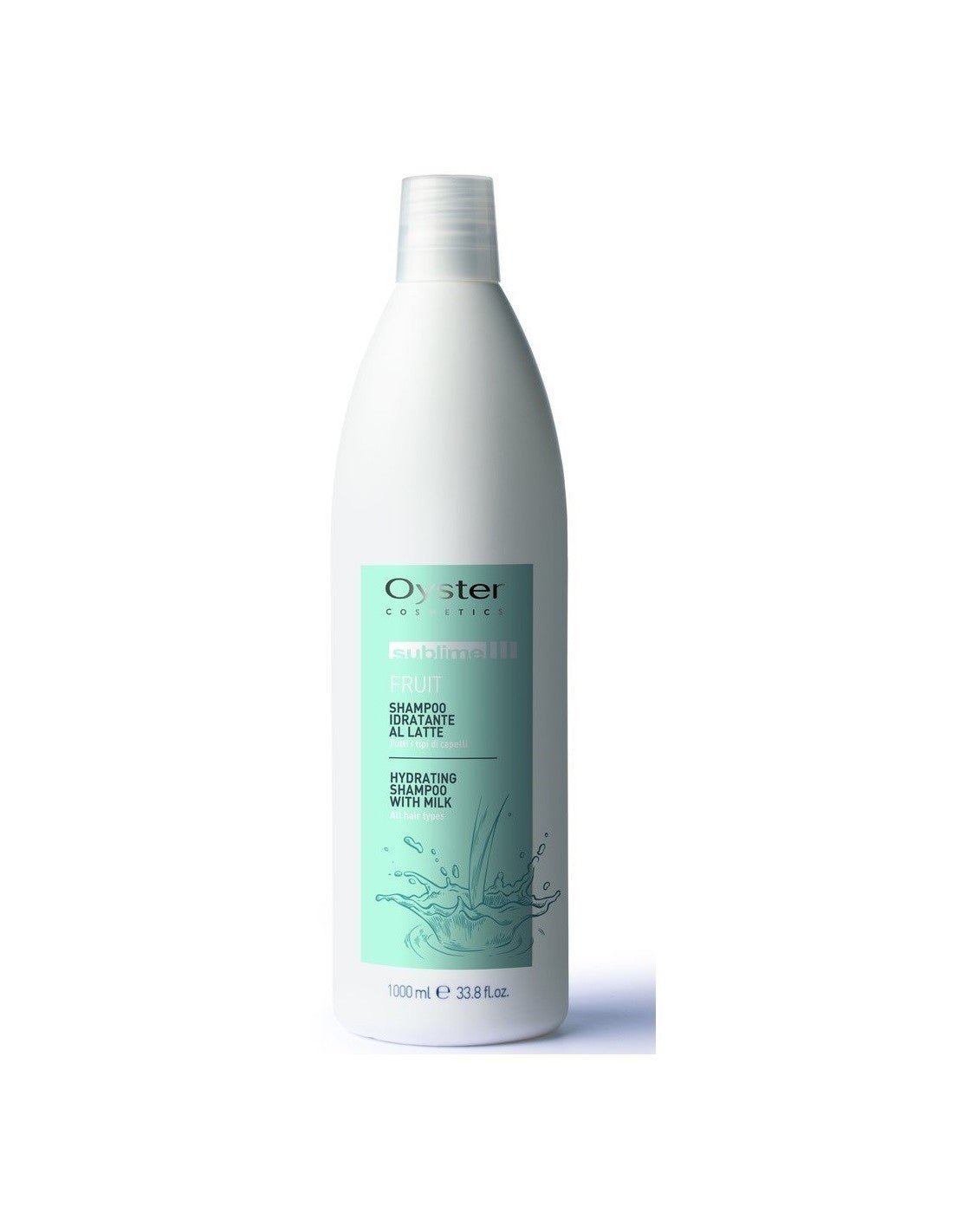 OYSTER SUBLIME SZAMPON NAWILŻ.AL LATTE 1000ML. - daermes.com