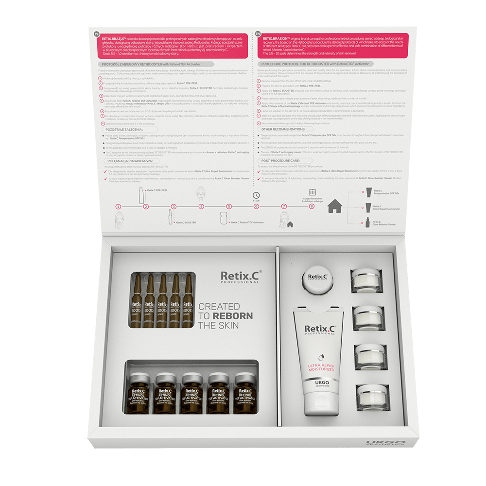 RETIX C RETIBOOSTER SET WITH RETINOL TGF 5SZT - daermes.com