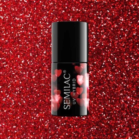 SEMILAC 318 BURGUNDY RED GILTER 7ML - daermes.com