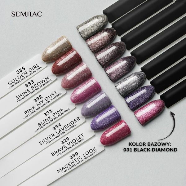 SEMILAC 330 MAGNETIC LOOK 7 ML - daermes.com