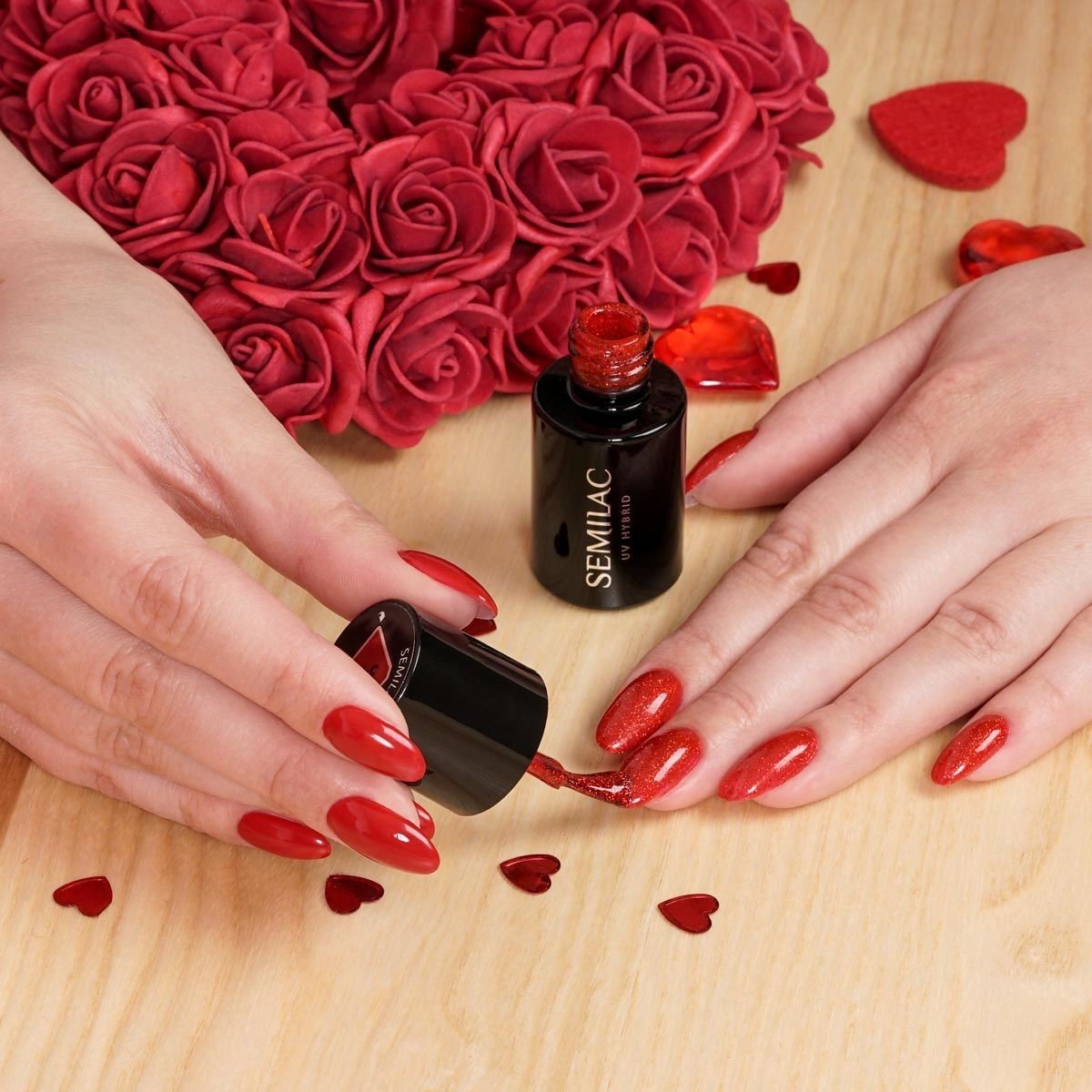 SEMILAC 345 GORGEOUS RED 7ML - daermes.com