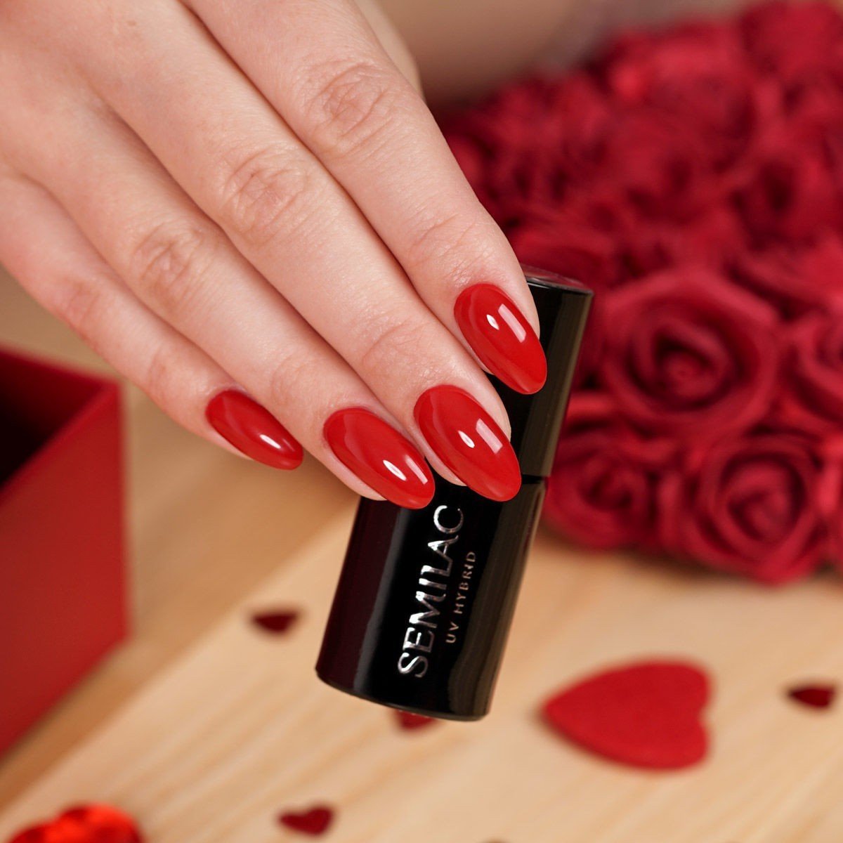 SEMILAC 345 GORGEOUS RED 7ML - daermes.com