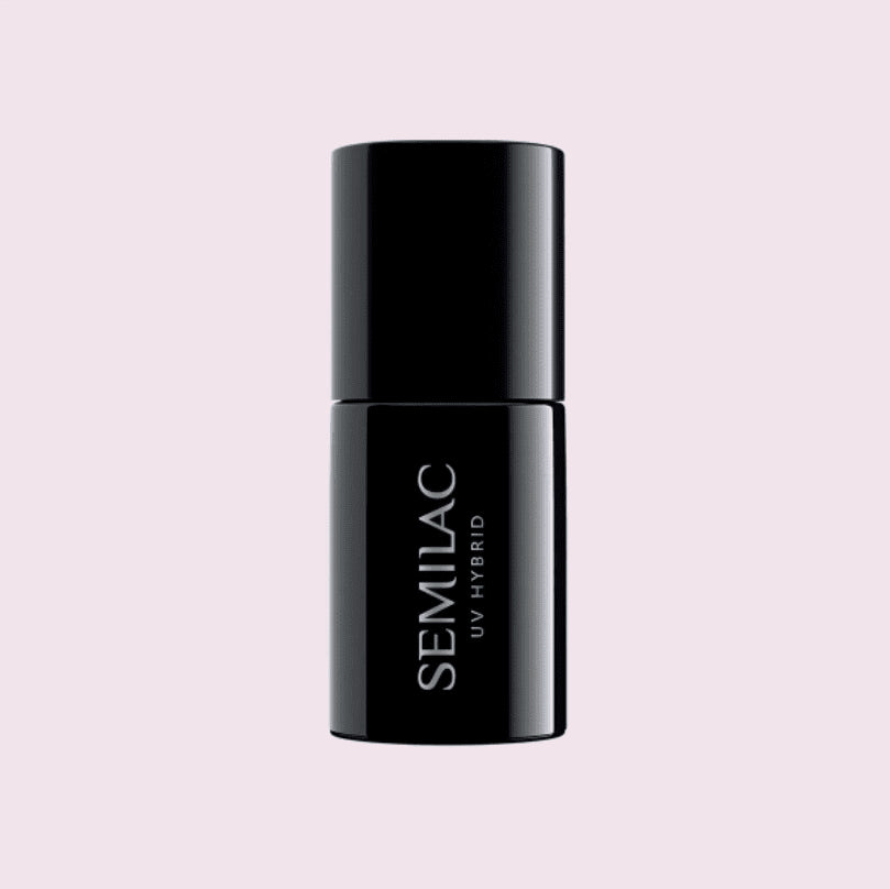SEMILAC 385 LAKIER HYBRYDOWY PASTEL PINK SKY 7 ML - daermes.com