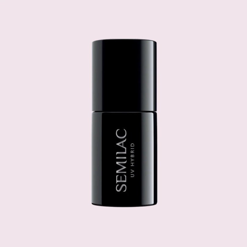 SEMILAC 385 LAKIER HYBRYDOWY PASTEL PINK SKY 7 ML - daermes.com