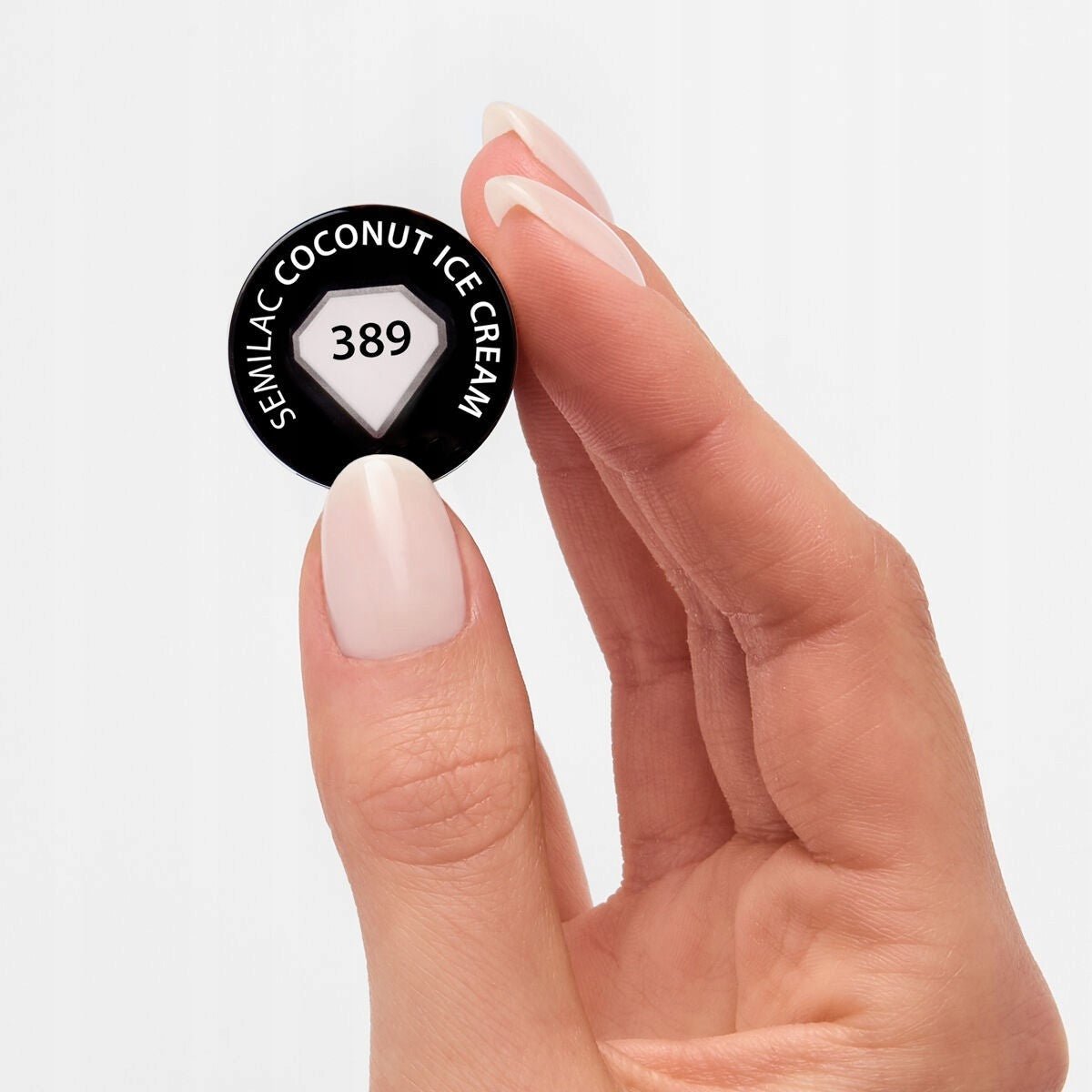 Semilac 389 Lakier Hybrydowy Coconut Ice Cream 7 ml. - daermes.com