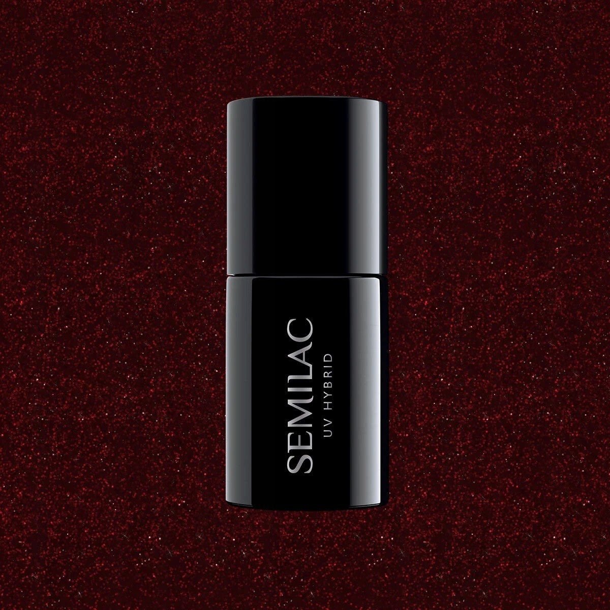 SEMILAC 393 LAKIER H SPARKLING BLACK CHERRY 7ML. - daermes.com