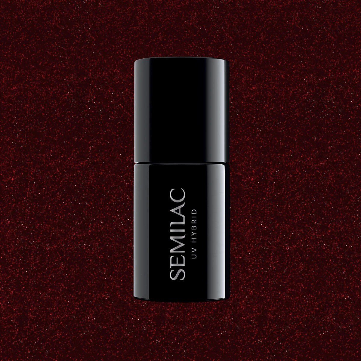 SEMILAC 393 LAKIER H SPARKLING BLACK CHERRY 7ML. - daermes.com