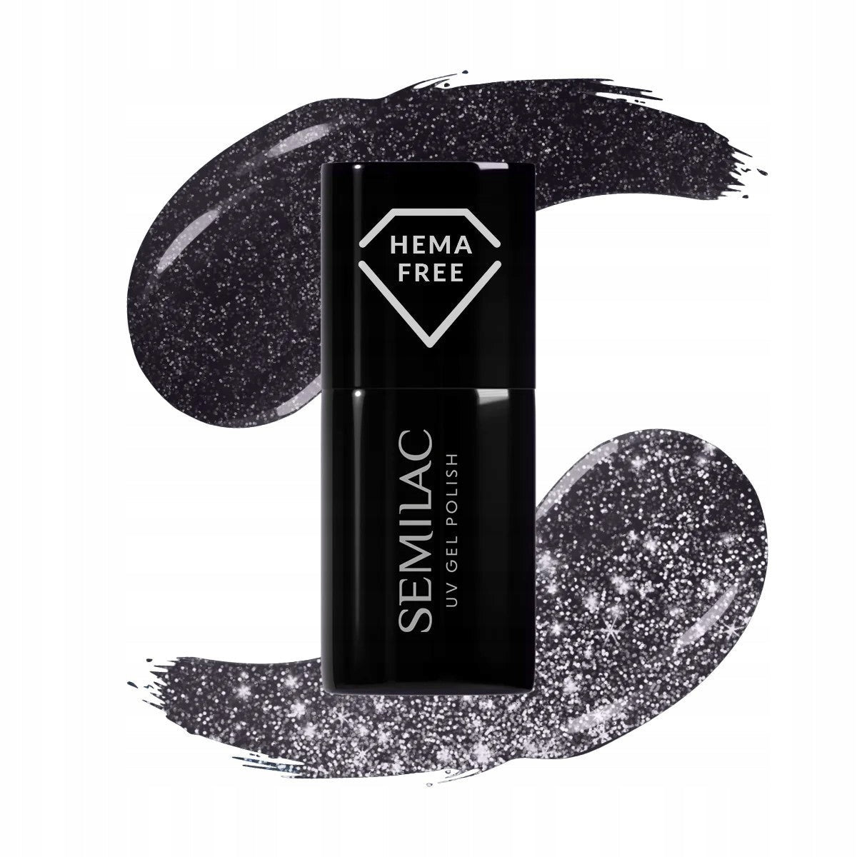 SEMILAC 399 LAKIER HYBRYDOWY DARK AND SPARK 7 ML - daermes.com